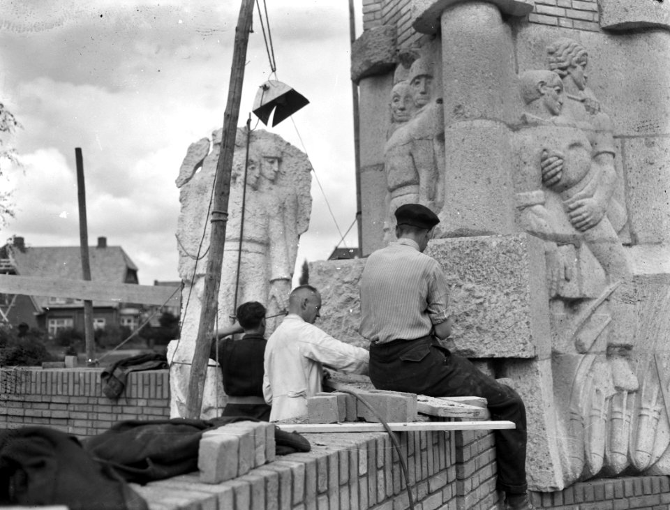 Plaatsing van het Monument om de Slag om Arnhem, Bestanddeelnr 901-9134