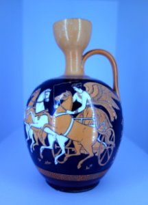 Pitcher, Bates, Brown, Westhead & Moore, England, c. 1860, porcelain - Brooklyn Museum - Brooklyn, NY - DSC08338