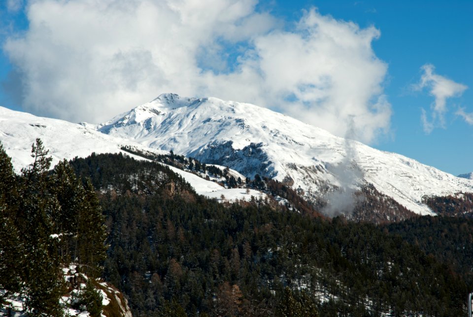 Piz Terza from Ofenpass