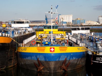 Piz Albris (ship, 1991) ENI 07001823, Port of Rotterdam