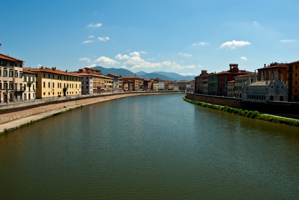 Pisa dal Ponte Solferino