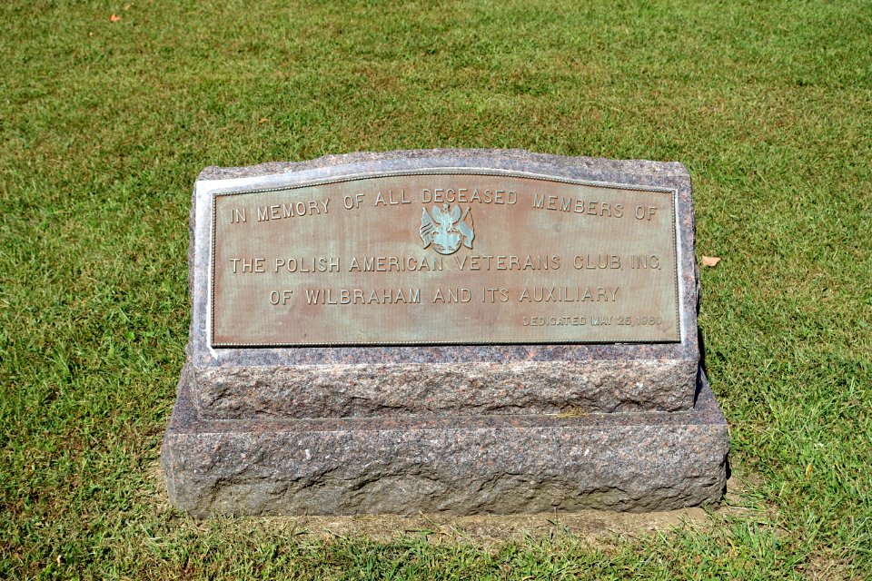 Polish American Veterans Club memorial - Wilbraham, Massachusetts - DSC02457