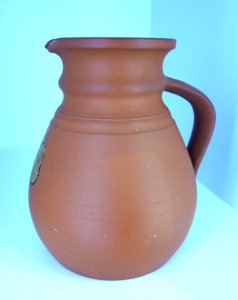 Pitcher, Wedgwood, Staffordshire, England, c. 1850, earthenware - Brooklyn Museum - Brooklyn, NY - DSC08382