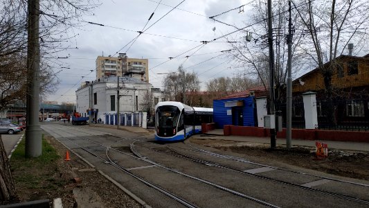 PK TS Lev tram test vehicle 2019