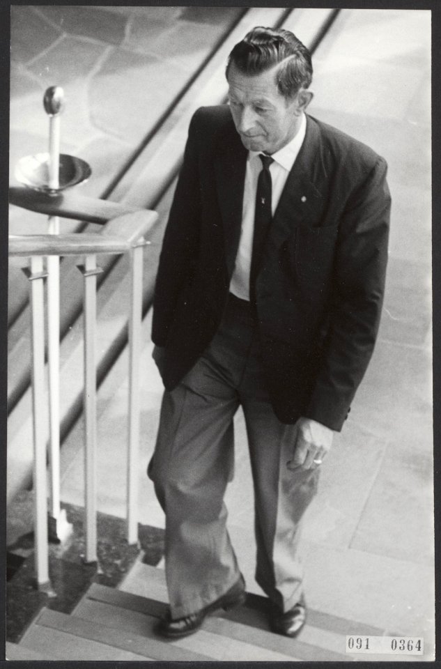 Politici, rechtszittingen, uitgeverijen, koekoek h, amelrooy p r van, Bestanddeelnr 091-0364