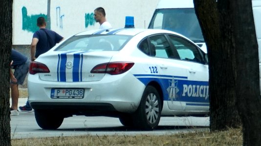 Policija Crne gore Opel Astra