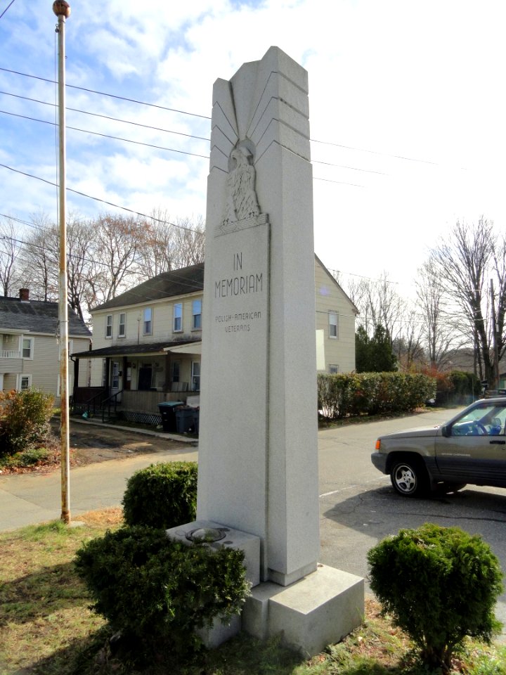 Polish-American Veterans memorial, Southbridge, MA - DSC02664
