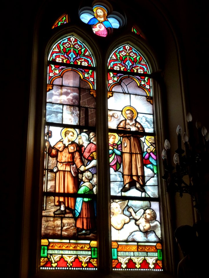 Polincove (Pas-de-Calais, Fr) église Saint-Léger vitrail 03