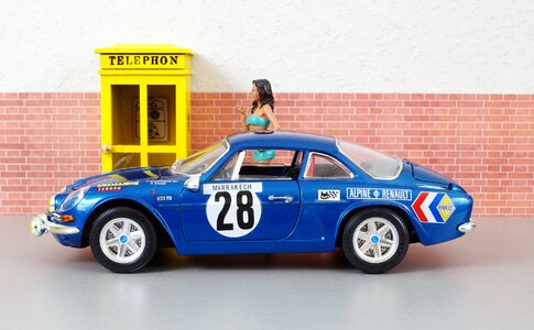 Model auto oldtimer