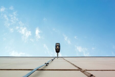 Light low angle shot sky