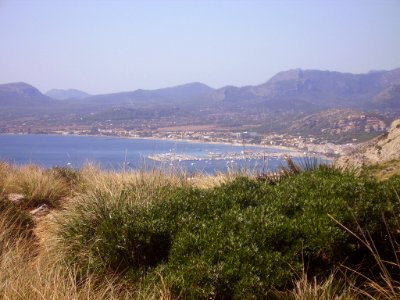 Pollenca Halbinsel Formentor Blick nach Port Pollenca 1