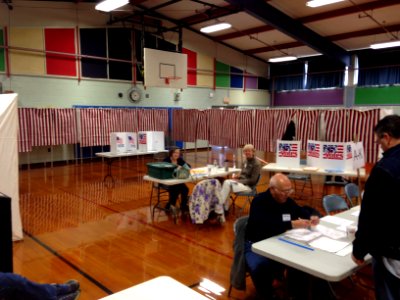 Polling Station Nashua New Hampshire photo