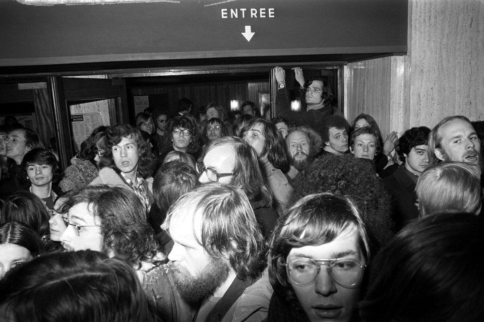 Politiek festival De nacht van rechts naar links in Krasnapolsky, Amsterdam, Bestanddeelnr 926-0588