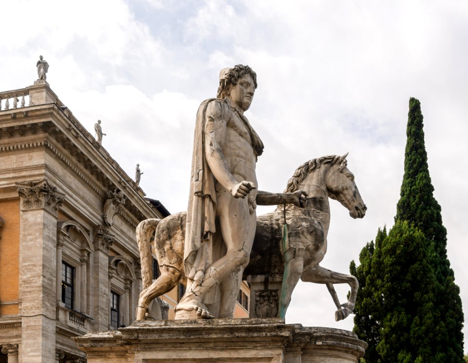 Pollux Dioscuri Campidoglio, Rome, Italy photo