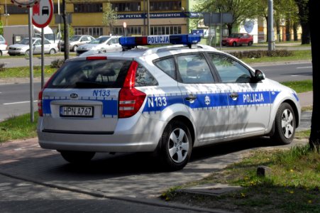 Poland - police Kia cee'd SW
