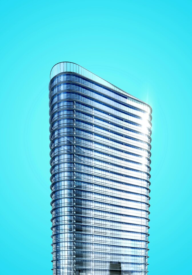 High-rise modern skyscraper