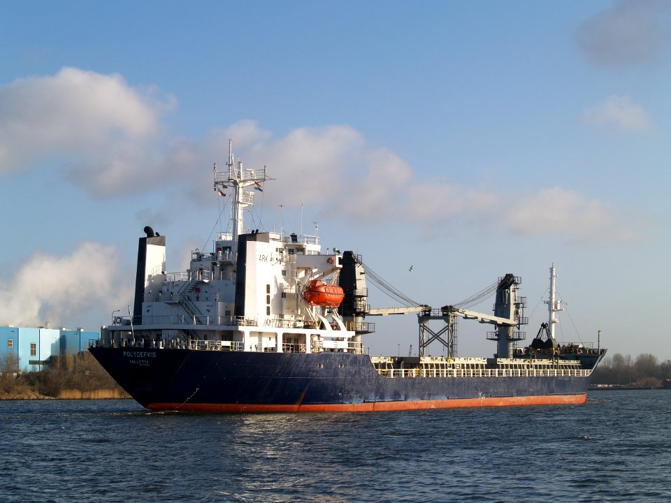 Polydefkis IMO 8116984 IJmuiden, Port of Amsterdam p5 24January2009