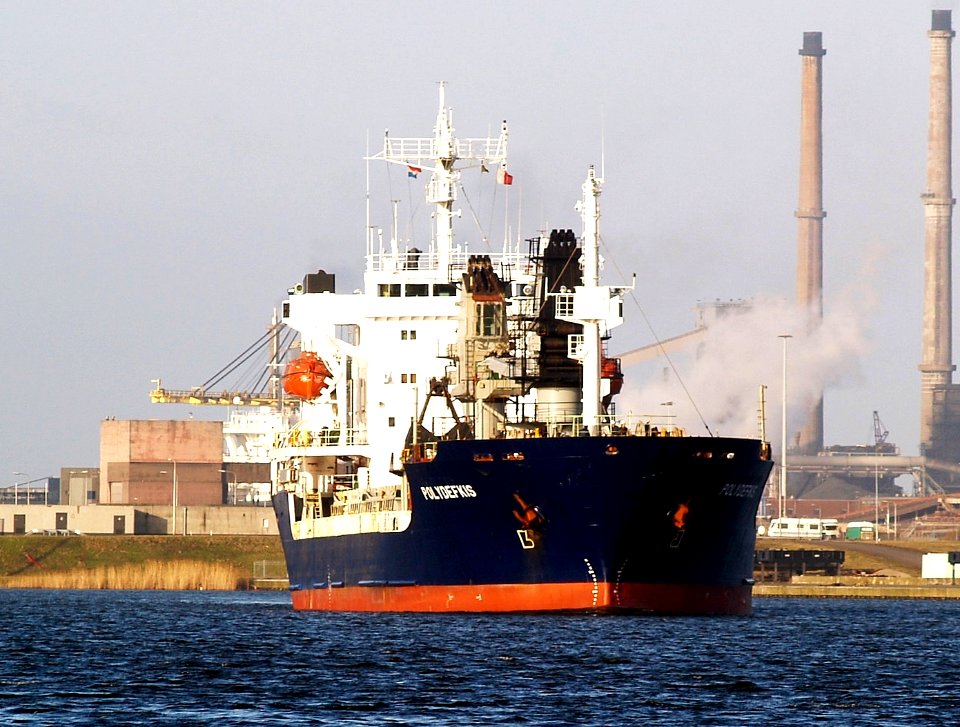 Polydefkis IMO 8116984 IJmuiden, Port of Amsterdam p1 24January2009