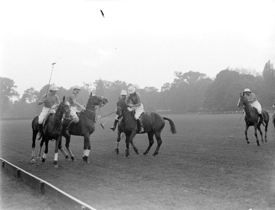 Polospelers in het Parc de Bagatelle, Bestanddeelnr 252-1599