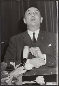 Politieke partijen, congressen, Toxopeus, Edzo, Bestanddeelnr 094-0156