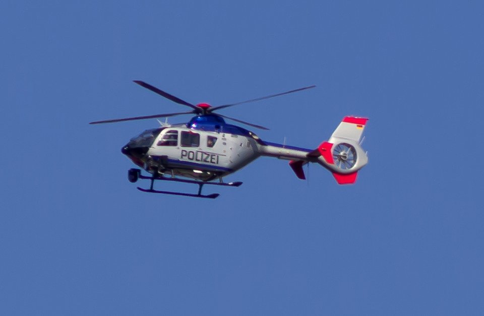 Polizeihubschrauber Dresden 1