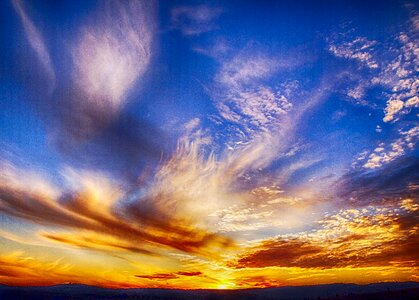 Sky sunrise summer