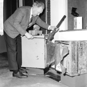 Politiemuseum te Den Haag , de dag voor de opening, Bestanddeelnr 916-3076