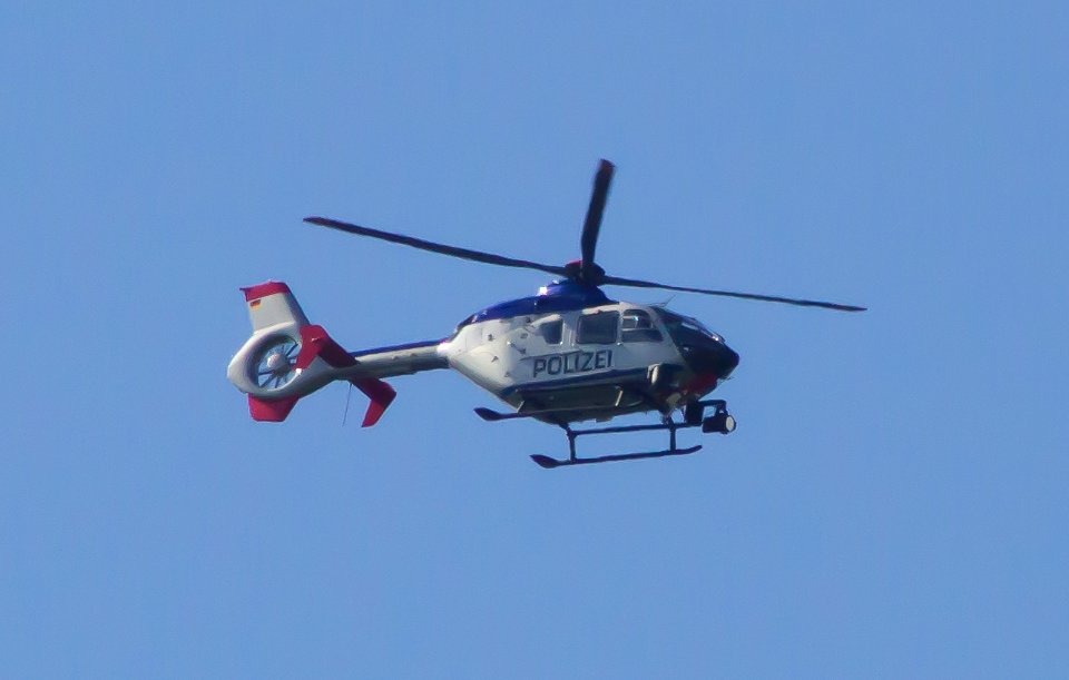 Polizeihubschrauber Dresden 2
