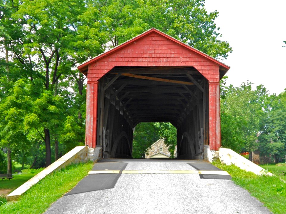 Pool Forge Covered Bridge from South