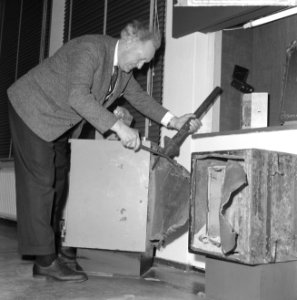 Politiemuseum te Den Haag , de dag voor de opening, Bestanddeelnr 916-3073