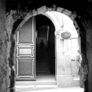 Poort in Via Dolorosa, Bestanddeelnr 255-5315