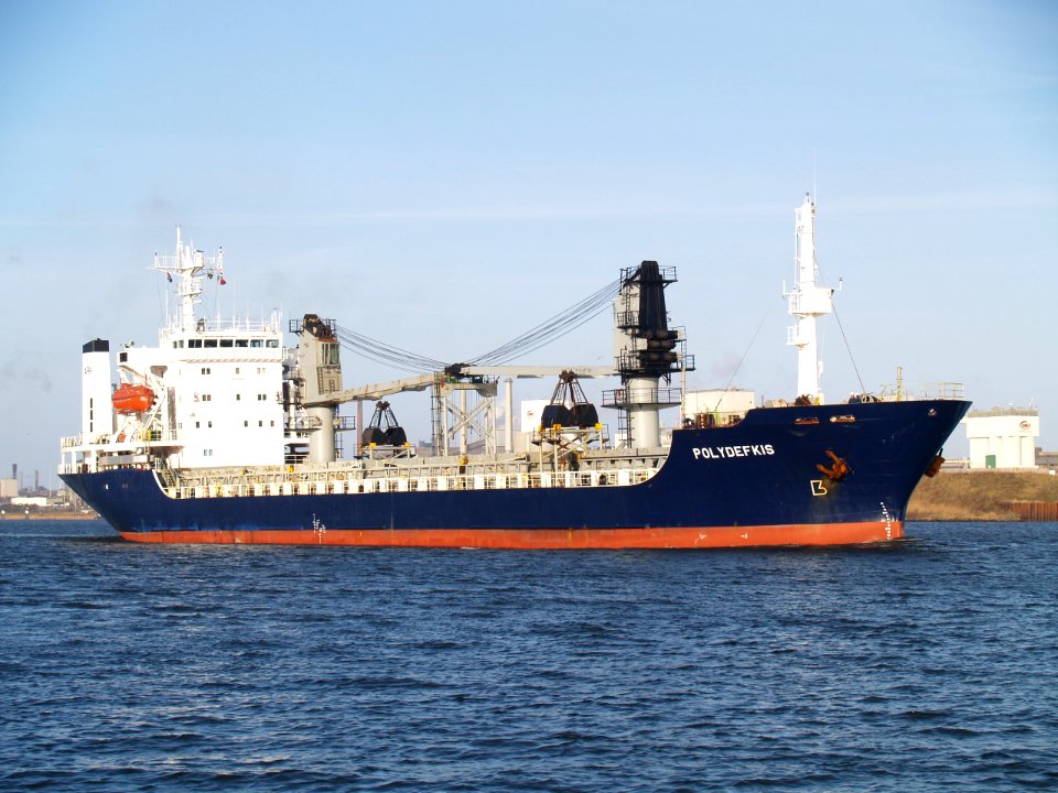 Polydefkis IMO 8116984 IJmuiden, Port of Amsterdam p3 24January2009