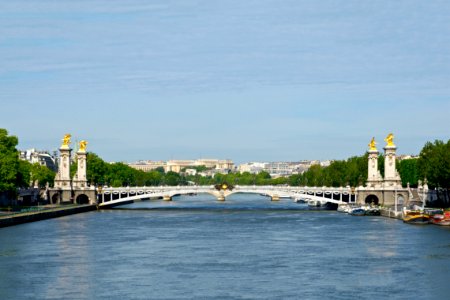 Pont Alexandre III from pont de la Concorde, Paris 17 May 2012