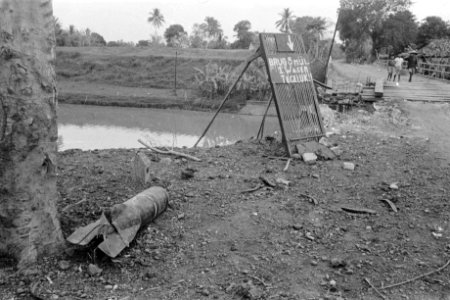 Politioneel optreden. Krawang-sector 23-7-1947. Op vele plaatsen vonden de Ned. , Bestanddeelnr 273-2-2