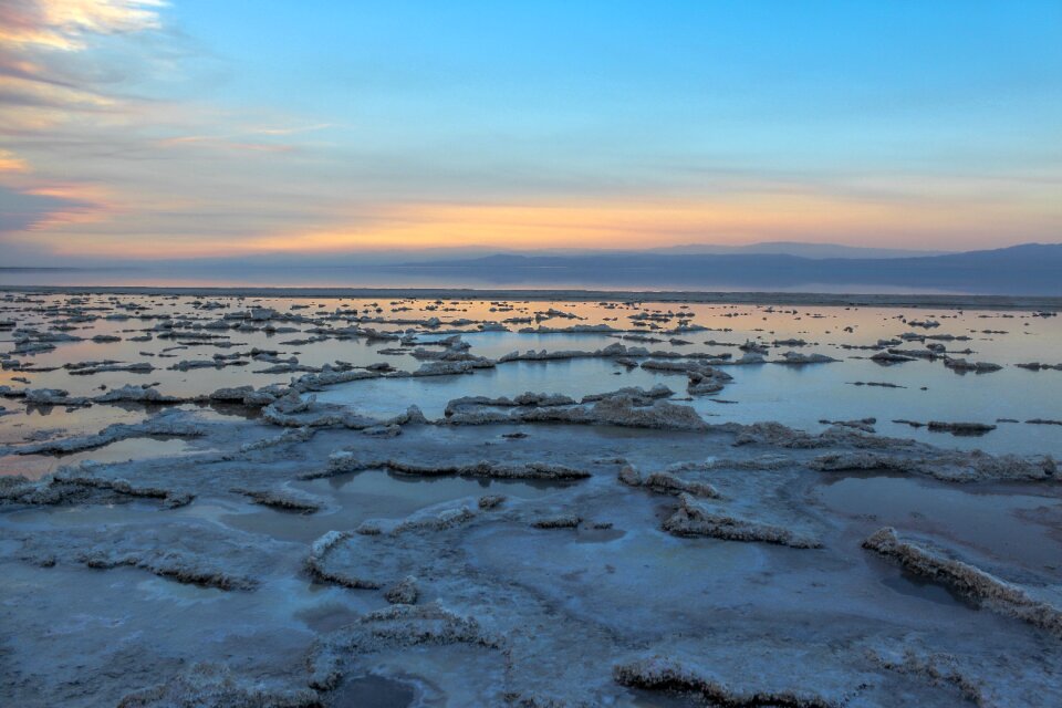 Cold ocean water photo