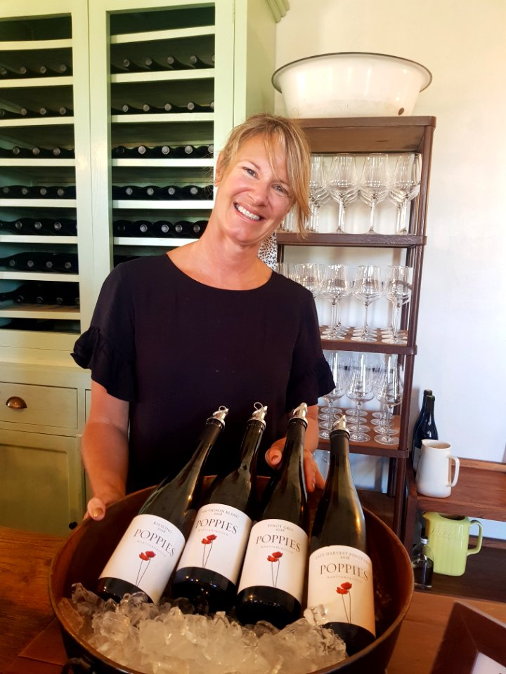 Poppy Hammond of Poppies Martinborough Wines by Siobhan Leachman