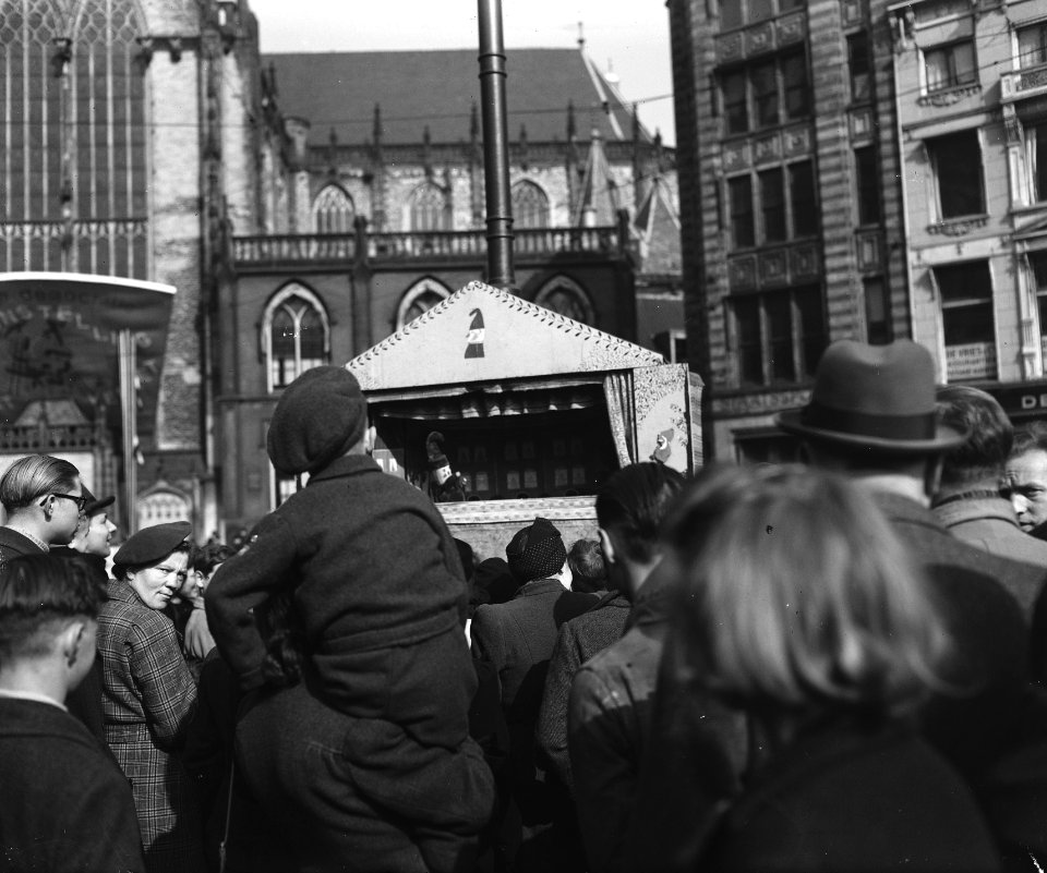 Poppentheater op de Dam, Bestanddeelnr 901-6274