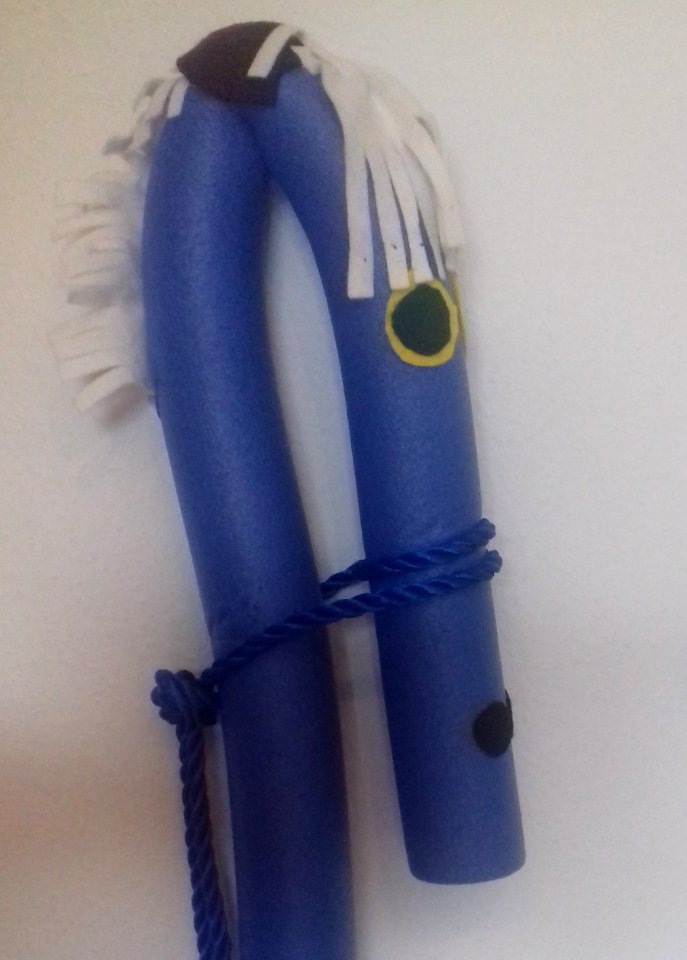 Pool noodle horse