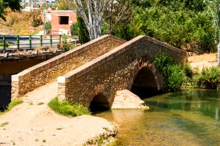 Pont ancien, Riofrio, Andalousie, Espagne photo