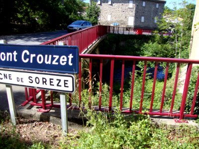 Pont Crouzet (Sorèze (Tarn, Fr) pont sur le Sor