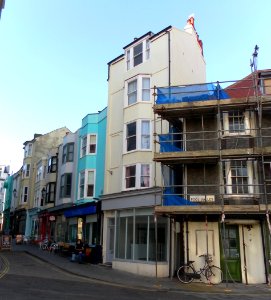 Pool Valley and East Street, Brighton (January 2012)