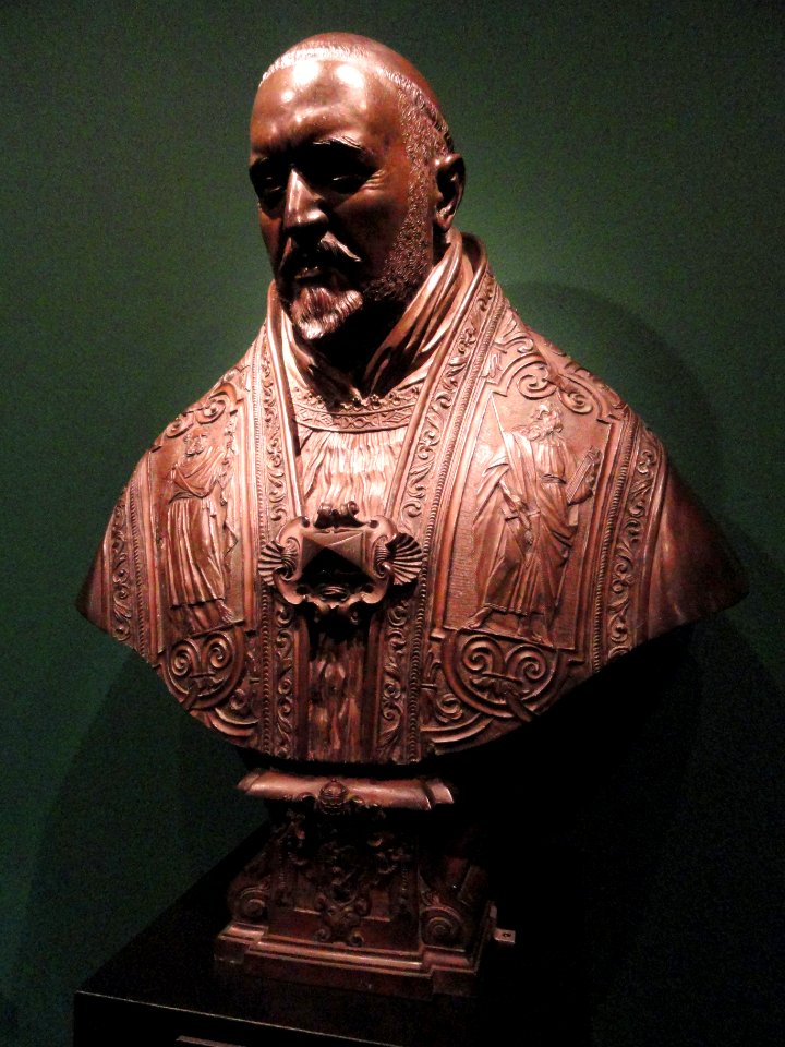 Pope Paul V Borghese by Gian Lorenzo Bernini, 1621-1622 - Ny Carlsberg Glyptotek - Copenhagen - DSC09342