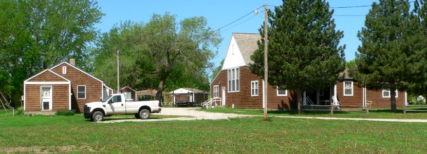 Ponca Tribe Community buildings from E 1