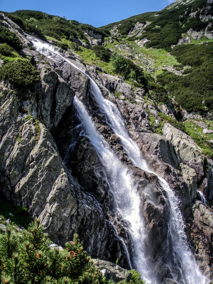 Water landscape stream