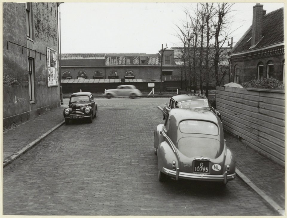 Poortstraat, noordzijde. NL-HlmNHA 54004357