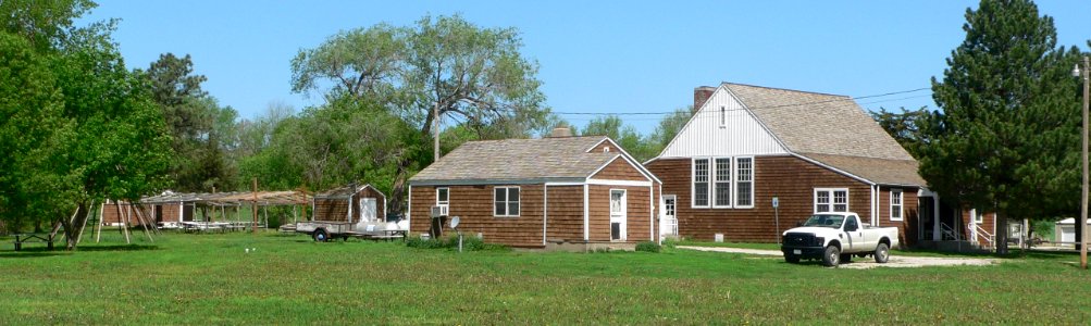 Ponca Tribe Community buildings from SE 3
