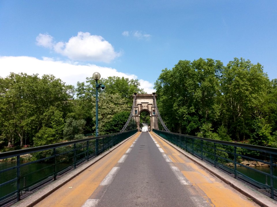 Pont de l'Île Barbe - Côté Caluire