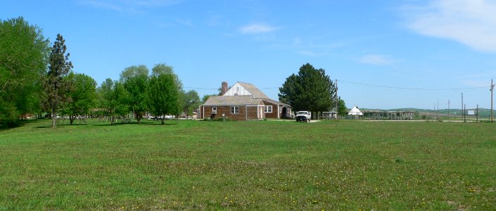 Ponca Tribe Community buildings from SE 1