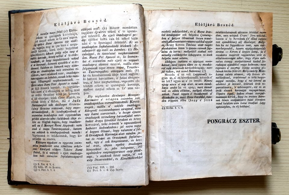Pongrátz Eszter - Arany Korona - imádságoskönyv (Golden Crown - book of preachings) - introduction - 2