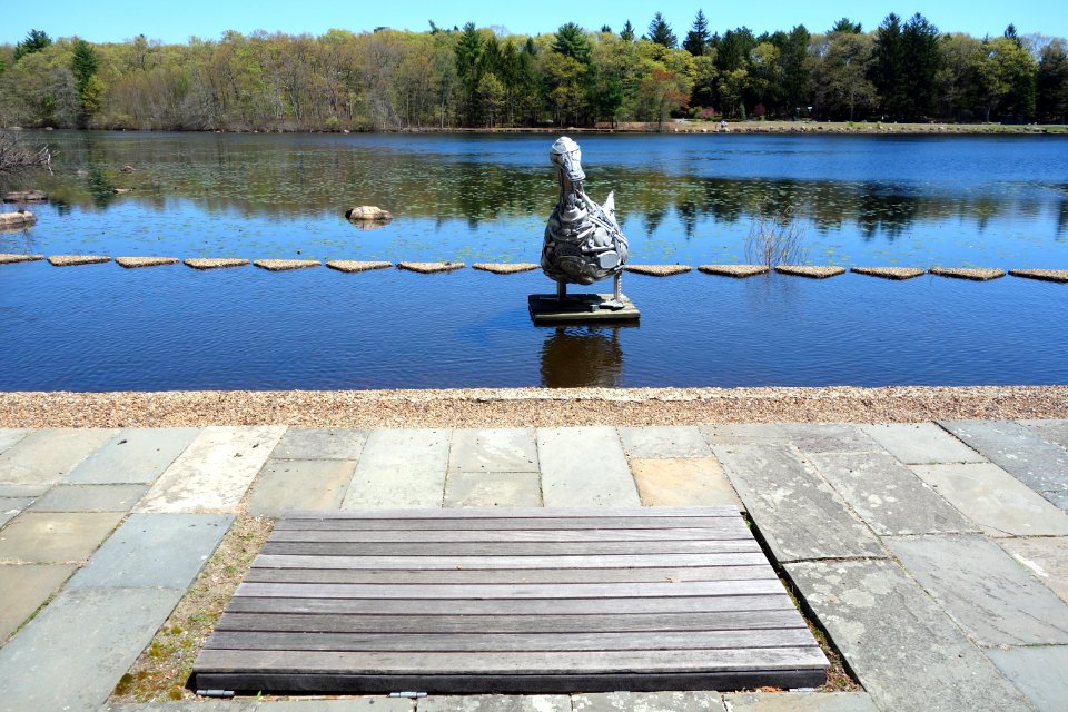 Pond - Fuller Craft Museum - Brockton, MA - DSC02182